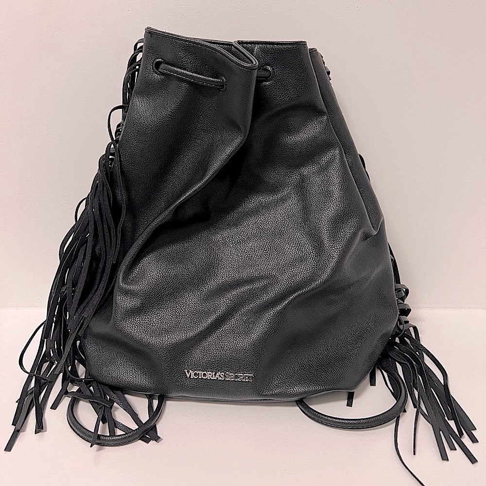 Victoria Secret Tassel Backpack - Trendy with Boho Details!